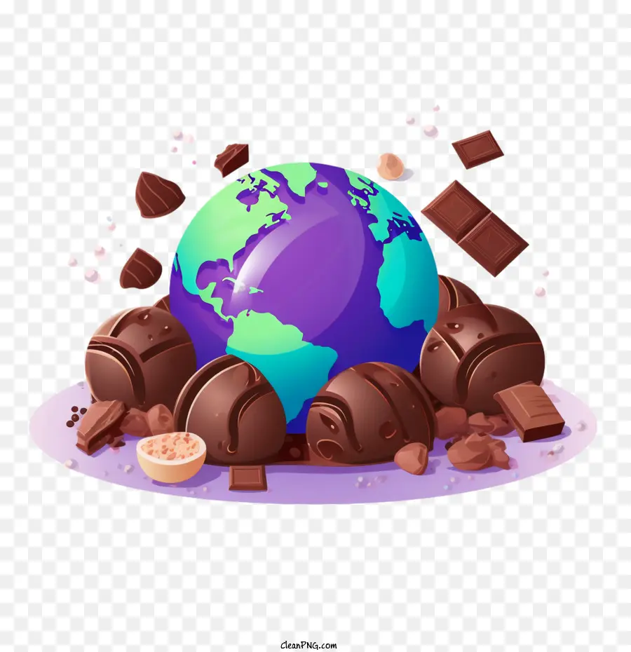 Día Internacional Del Chocolate，Chocolate PNG