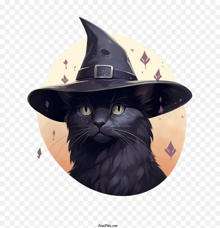 Halloween，Gato Negro PNG