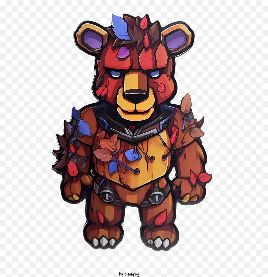 Freddy Marchito，Oso De Dibujos Animados PNG