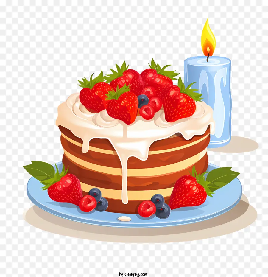 Pastel De Cumpleaños，Pastel PNG