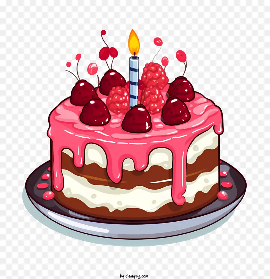 Pastel De Cumpleaños，Pastel PNG