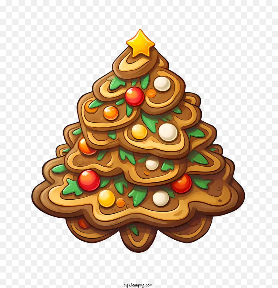 Galletas De Navidad，Galletas De Árbol De Navidad PNG