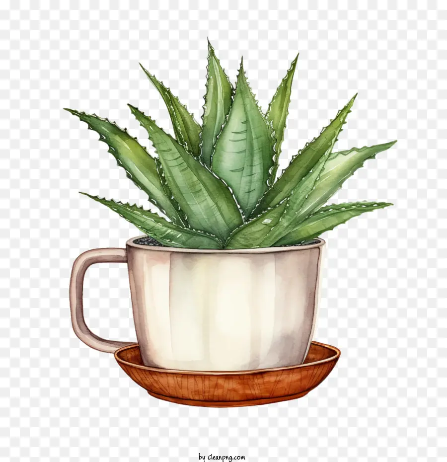 Aloe Vera，Planta PNG