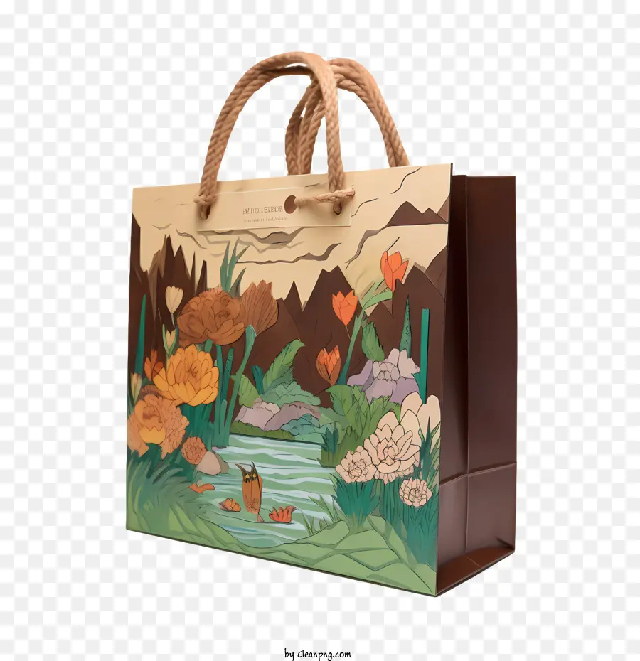 Bolsa De Papel Ecológico，Bolsa De Regalo PNG