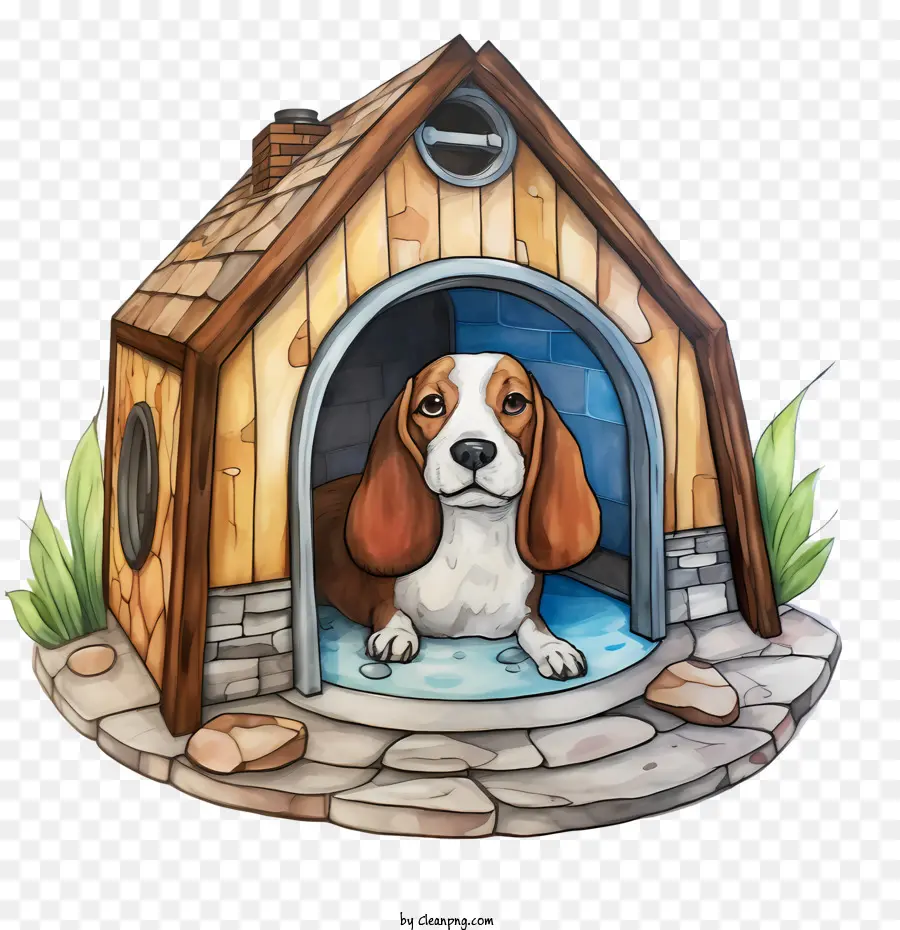 Casa Para Perros，Perro En Caseta De Perro PNG