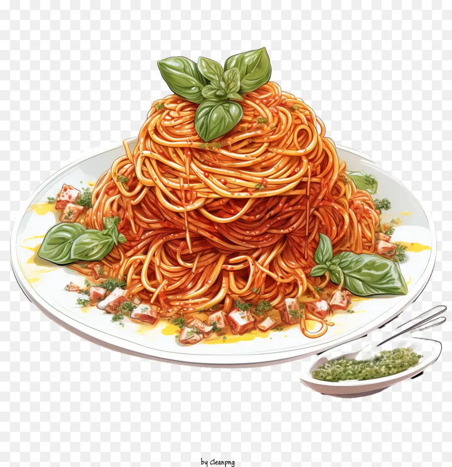 Espaguetis，La Pasta PNG