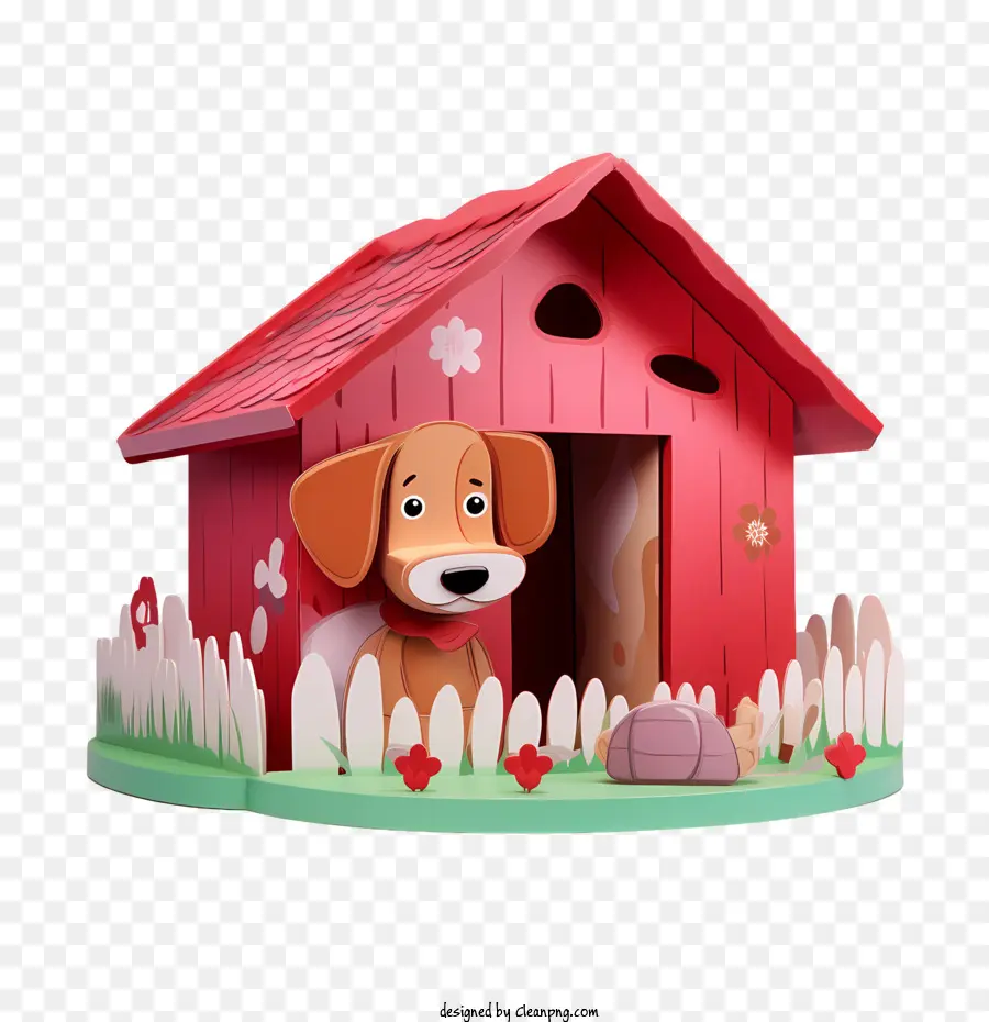 Casa Para Perros，Casa De Perro Roja PNG