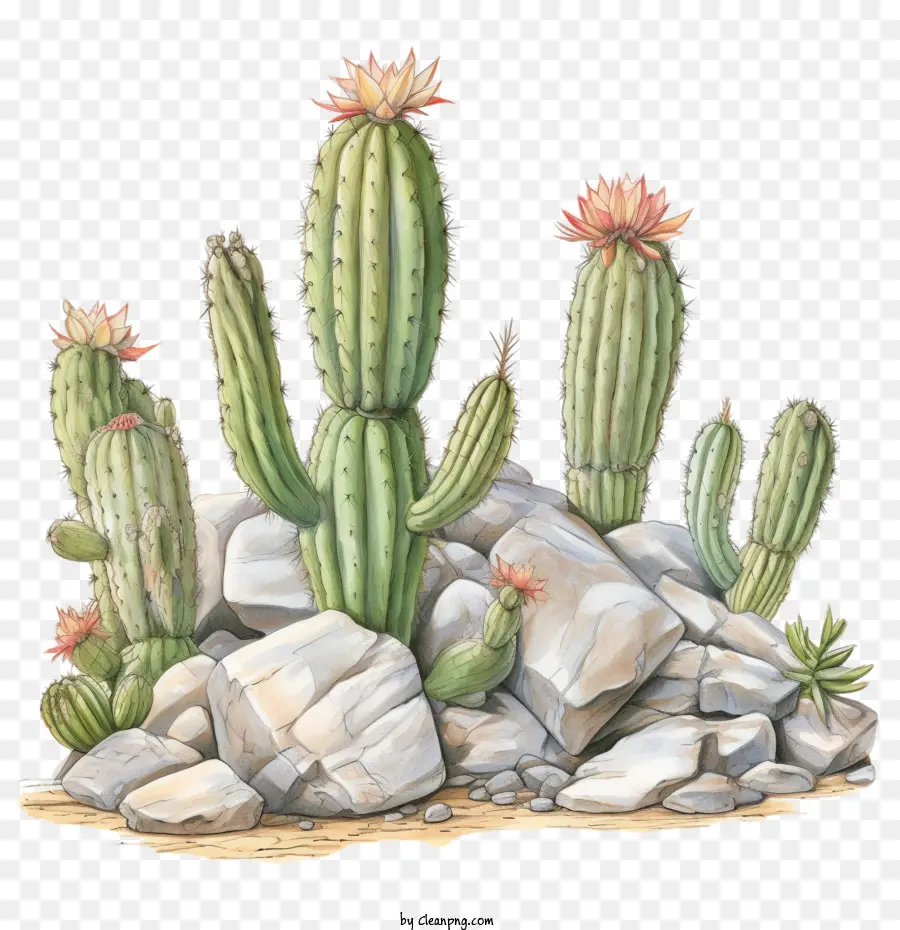 Suculento，Cactus PNG