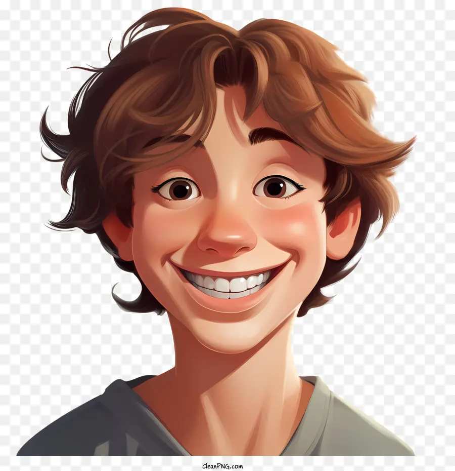 Niño Sonriente，Mundo El Día De La Sonrisa PNG