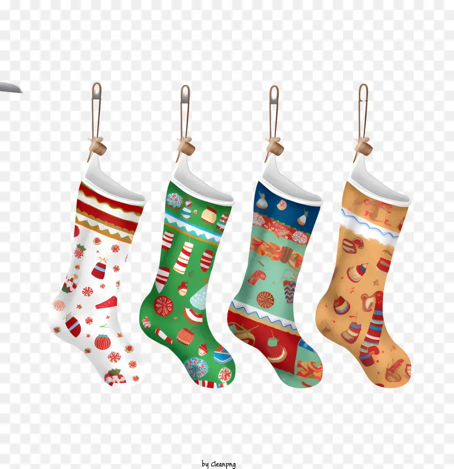 Calcetín De Navidad，Medias De Navidad PNG