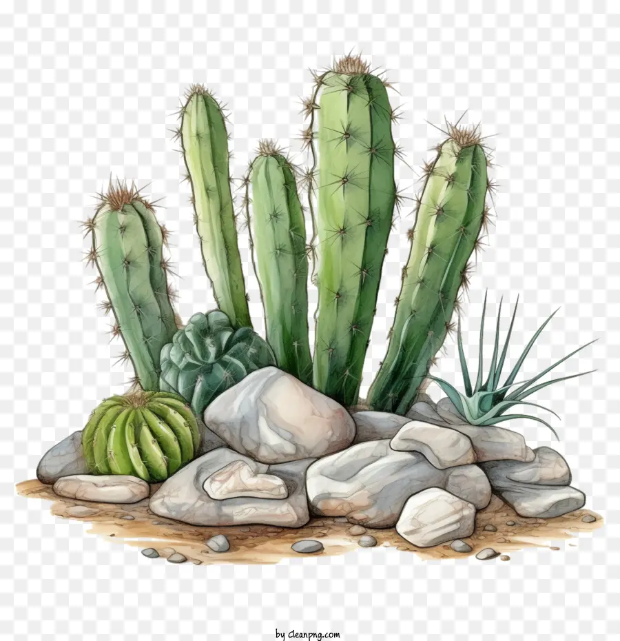 Cactus Suculentos，Cactus PNG