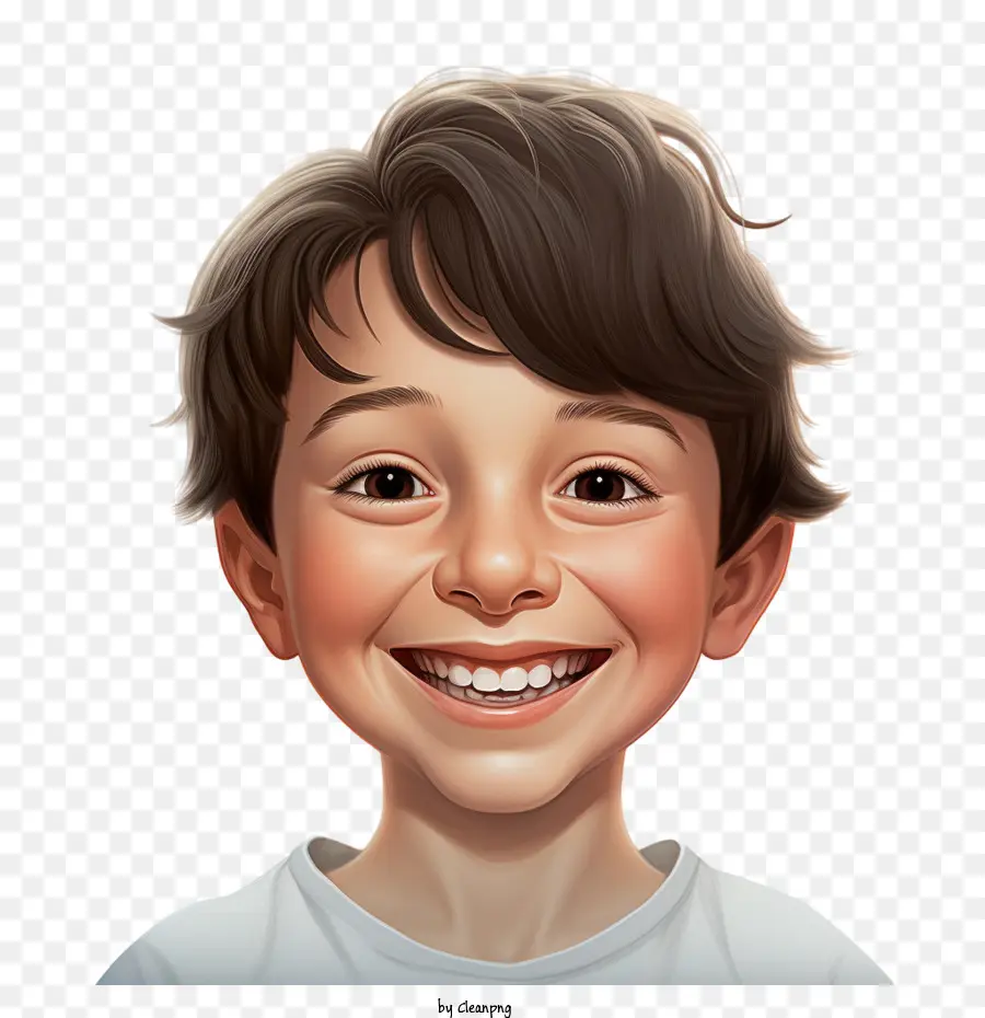 Día Mundial De La Sonrisa，Niño Sonriente PNG