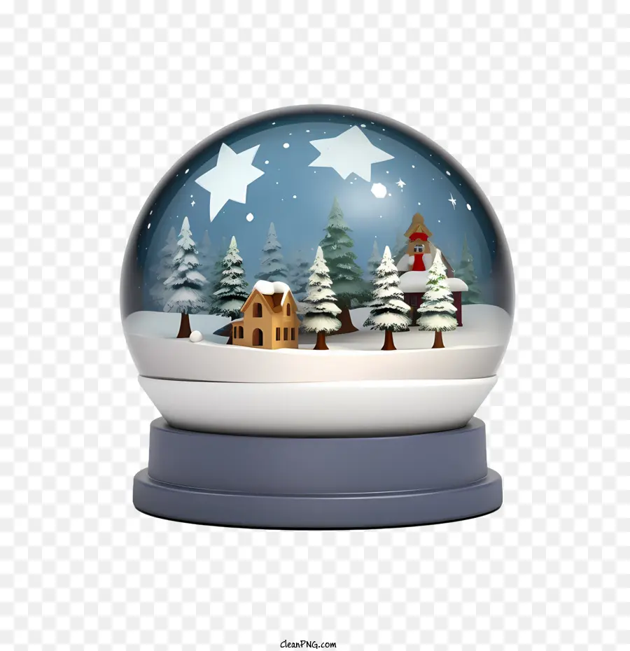 Bola De Nieve De Navidad，Globo De La Nieve PNG