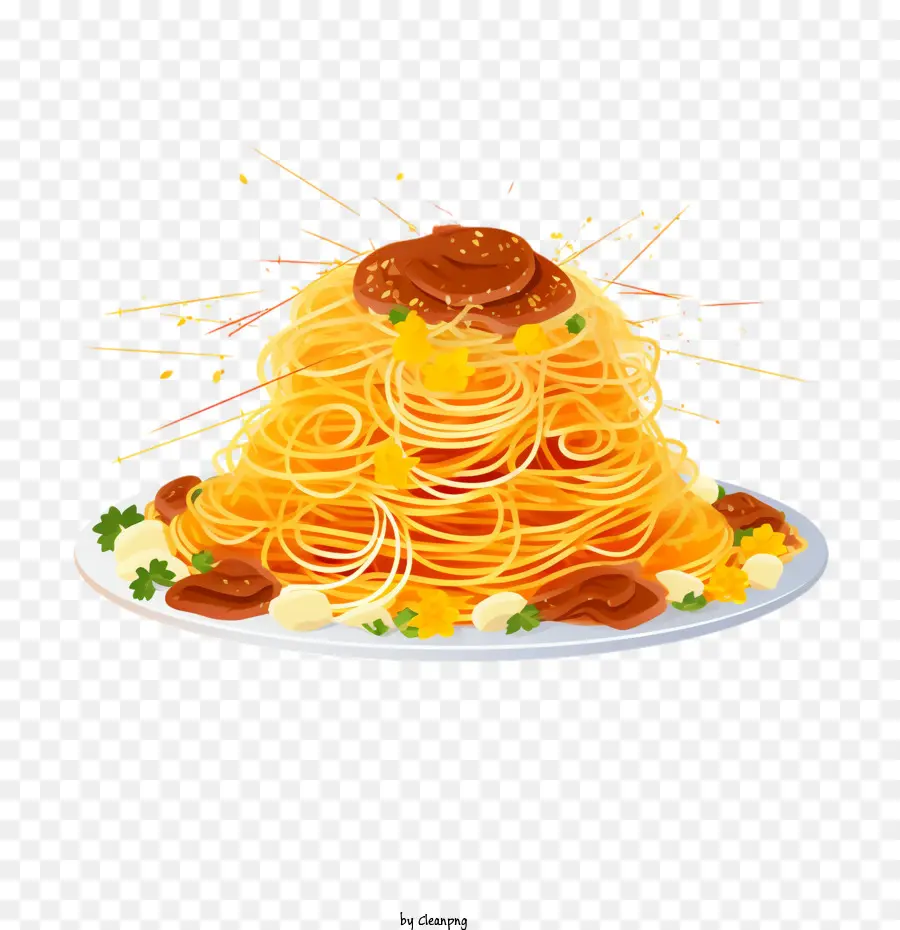 Espaguetis，La Pasta PNG