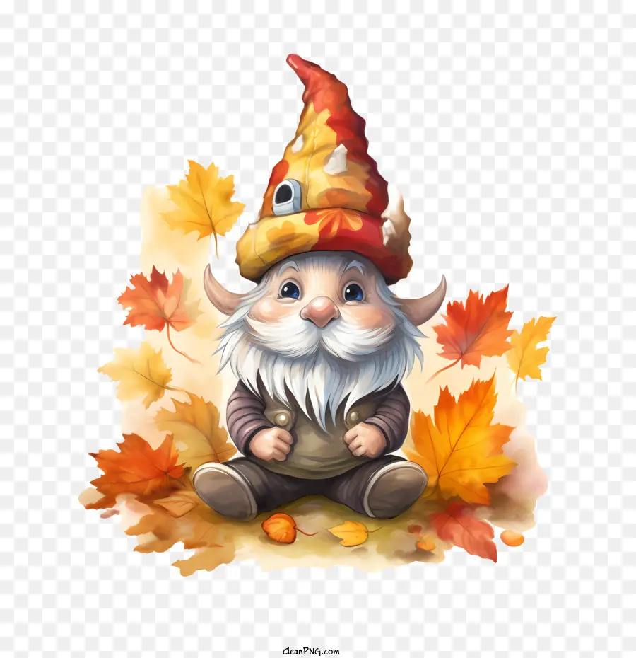 Gnomo De Otoño，Gnome PNG