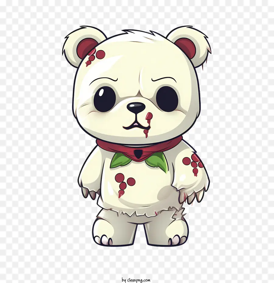 Oso Zombie，Oso Blanco PNG