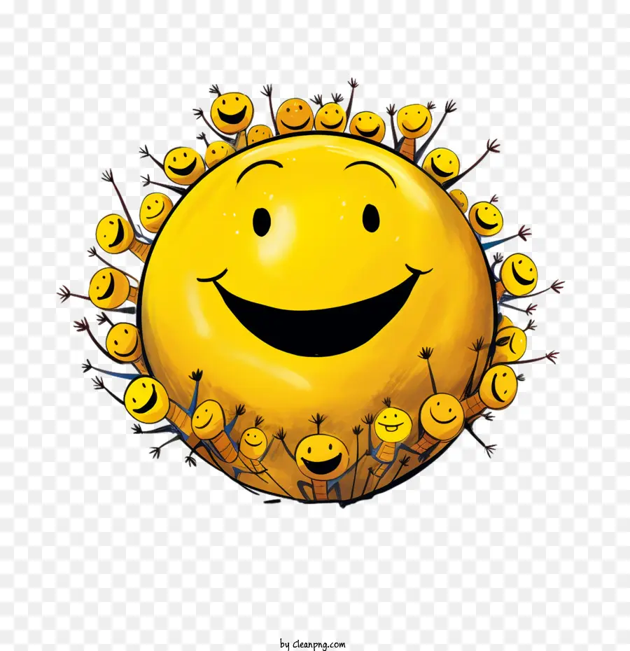 Mundo El Día De La Sonrisa，Sol PNG