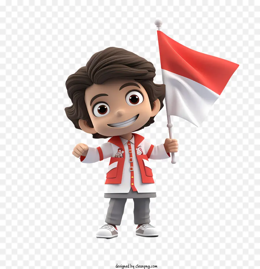 Indonesia El Día De La Independencia，Chico PNG