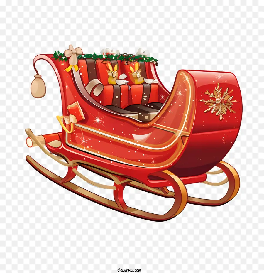 Navidad En Trineo，Sleigh PNG