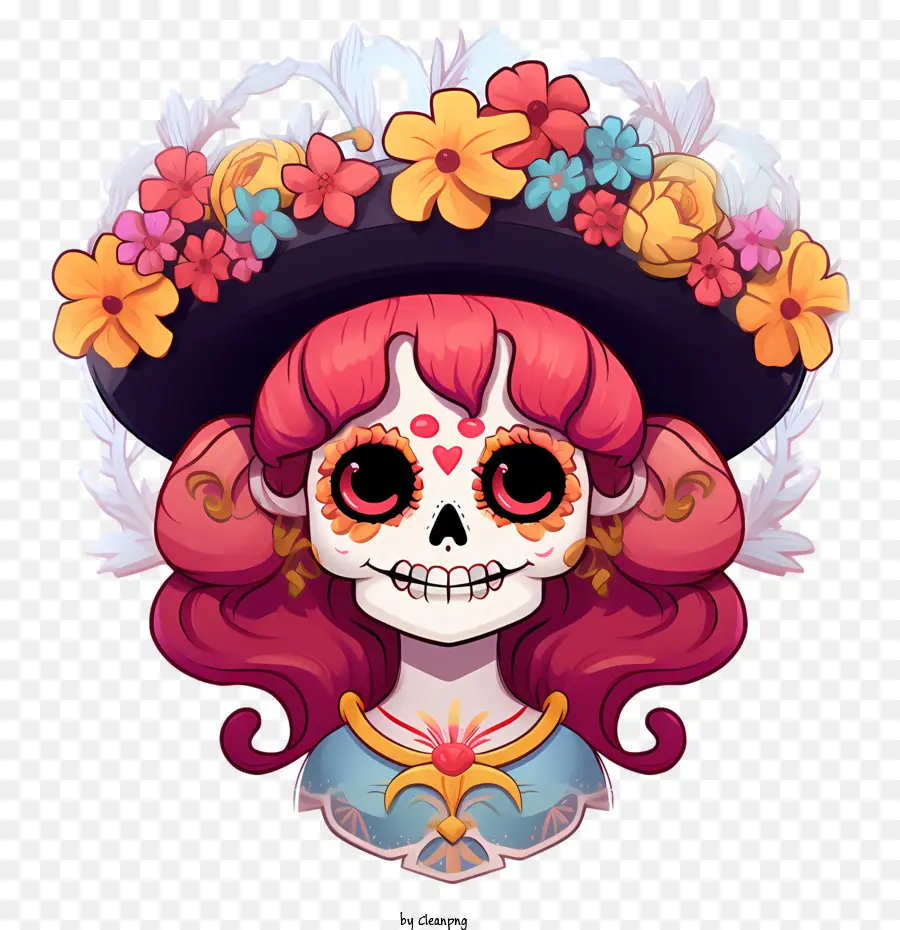 Catrina Mexicana，Dulces PNG