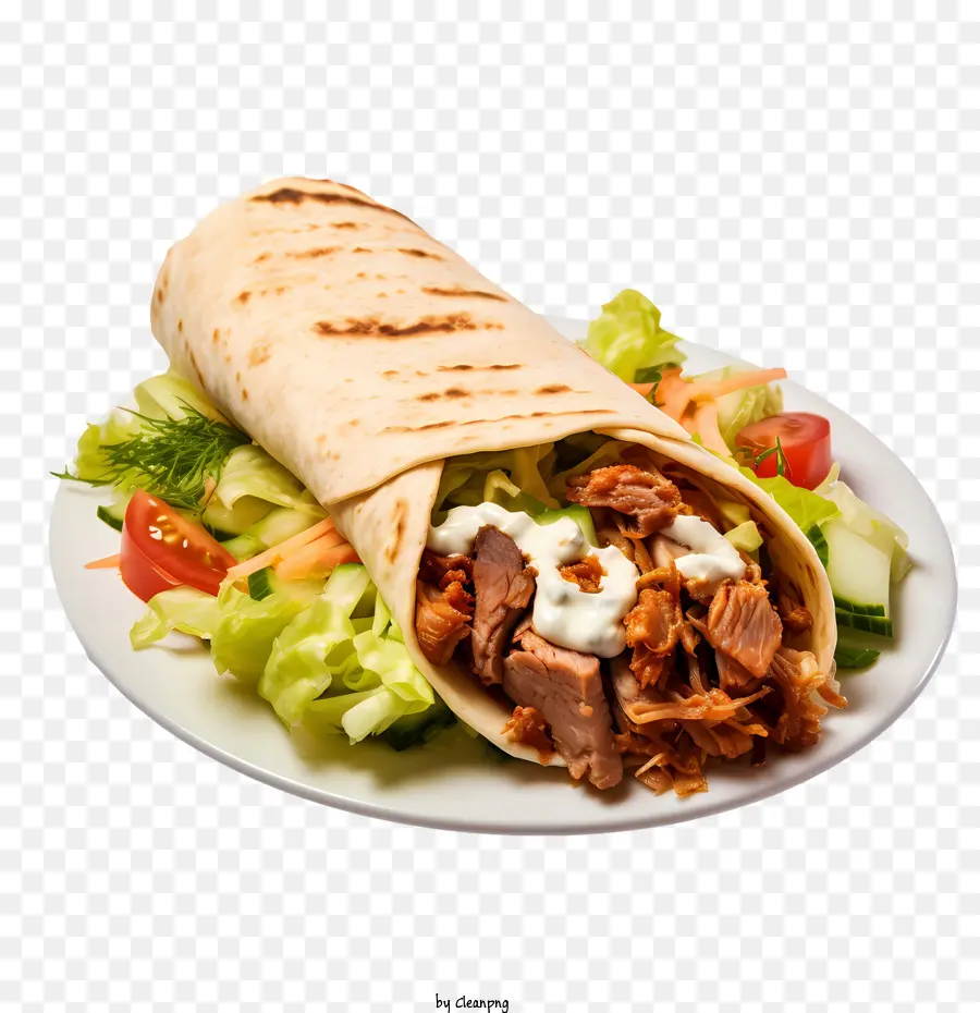 Día Nacional Del Shawarma，Envoltura De Shawarma PNG