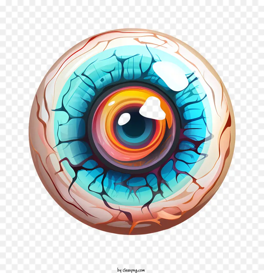 Globo Ocular De Halloween，Ojo PNG