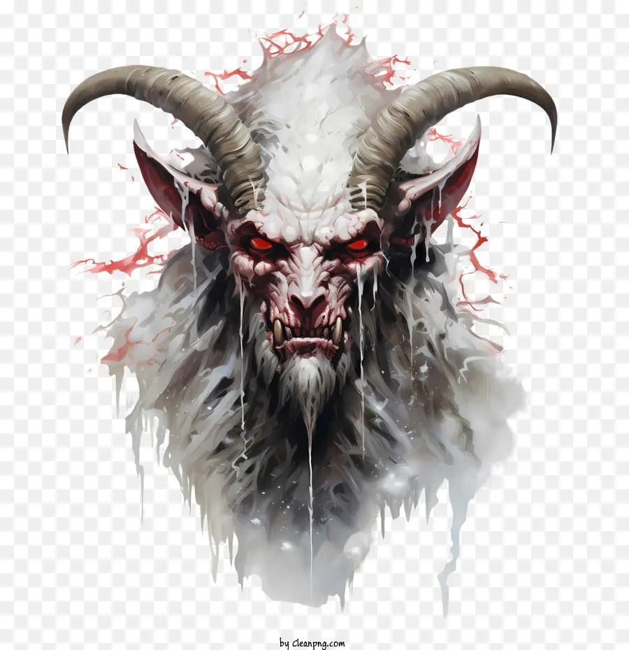 Noche De Krampus，Monstruo PNG