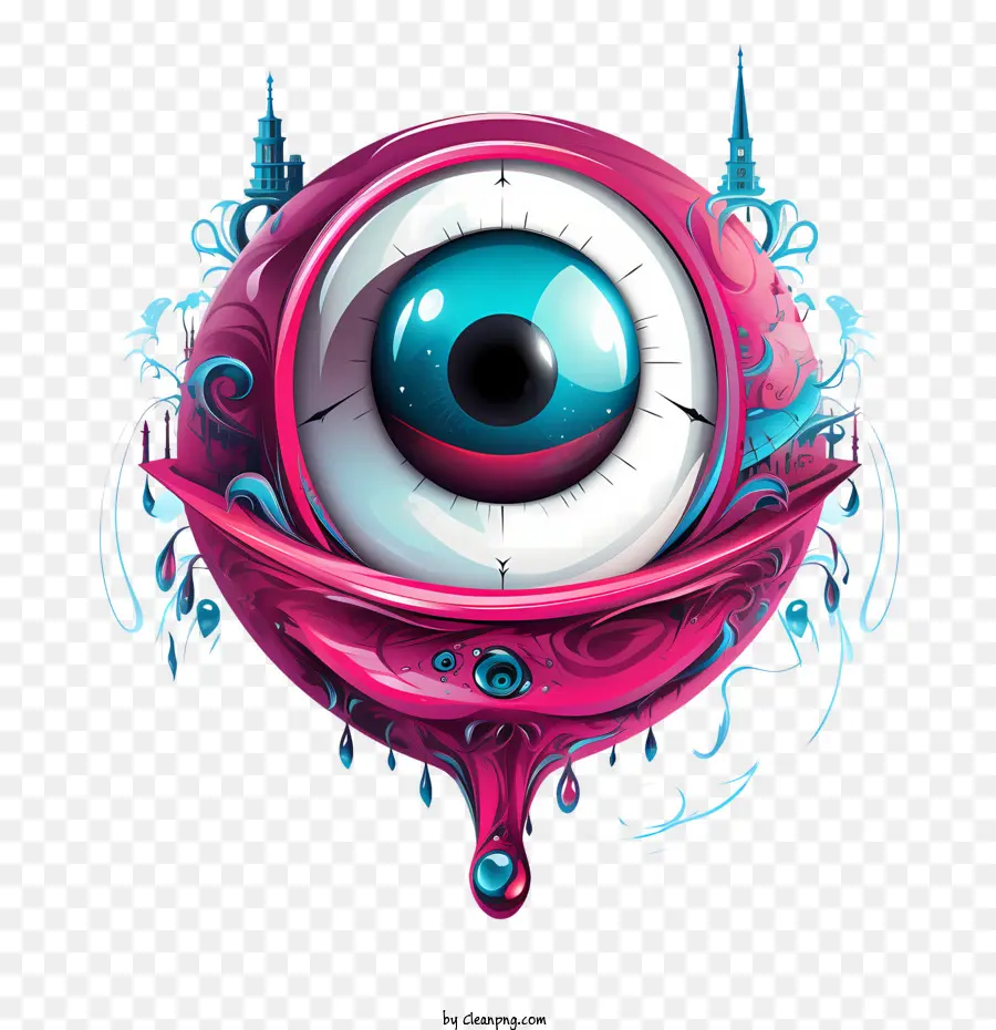 Globo Ocular De Halloween，Ojo PNG