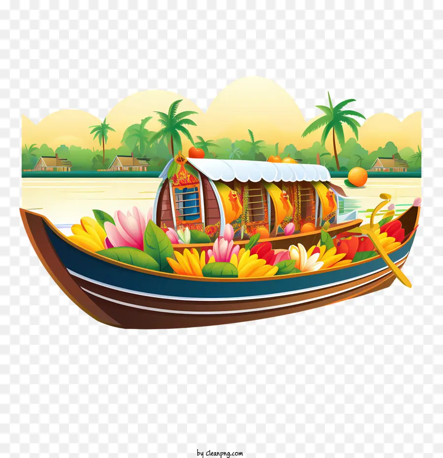 Bote De Onam，Barco PNG