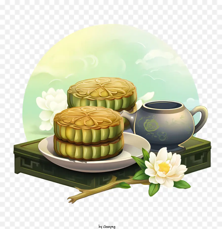 Verde，Pasteles PNG