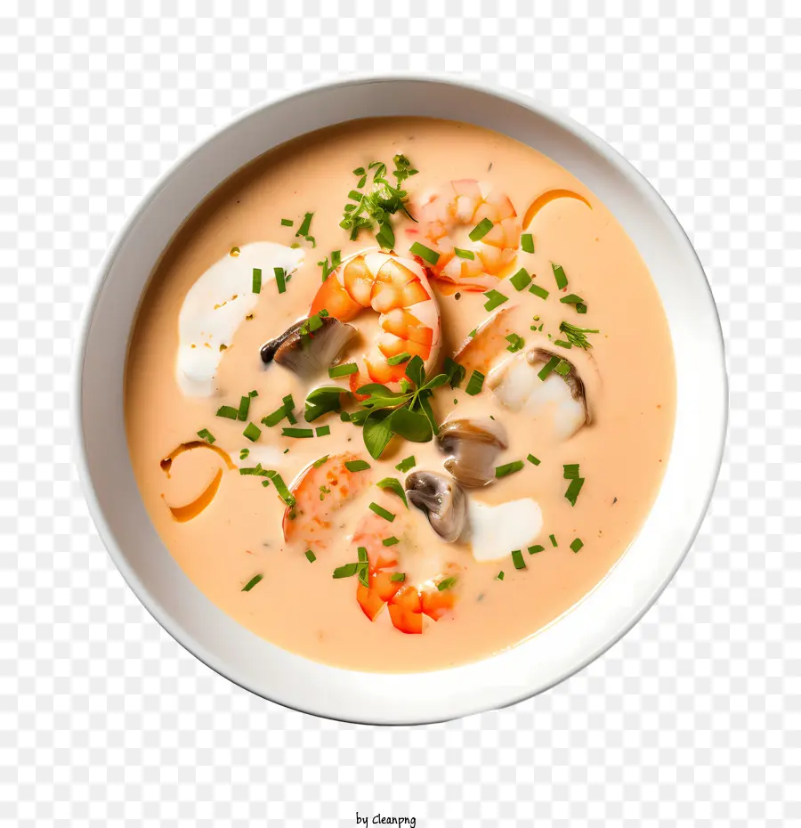 Nacional De Mariscos Sopa De Día，Camarón PNG