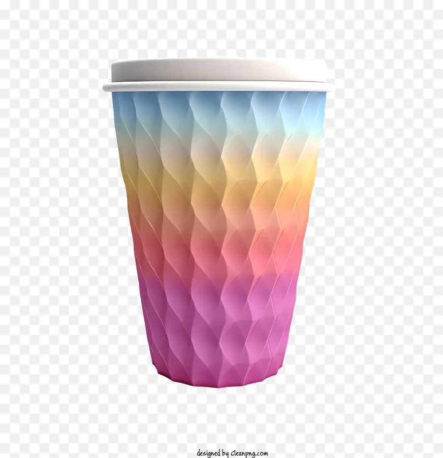 Vaso De Papel，Taza Colorida PNG