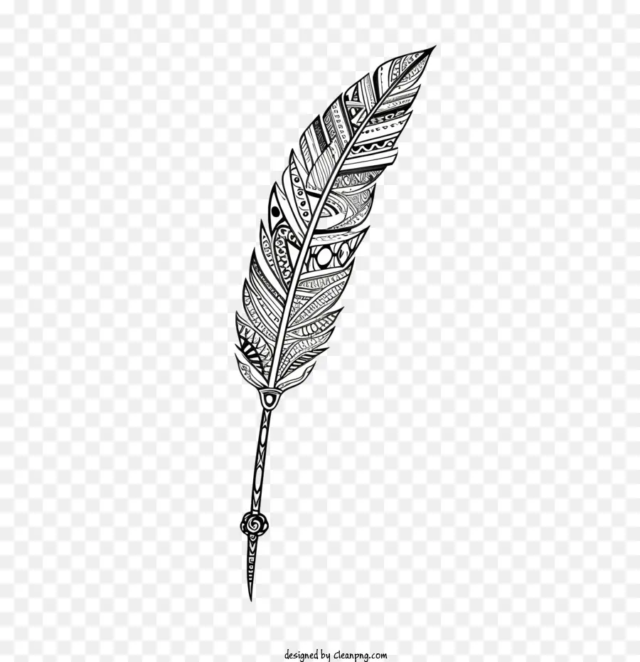 Flecha Tribal India，Pluma PNG