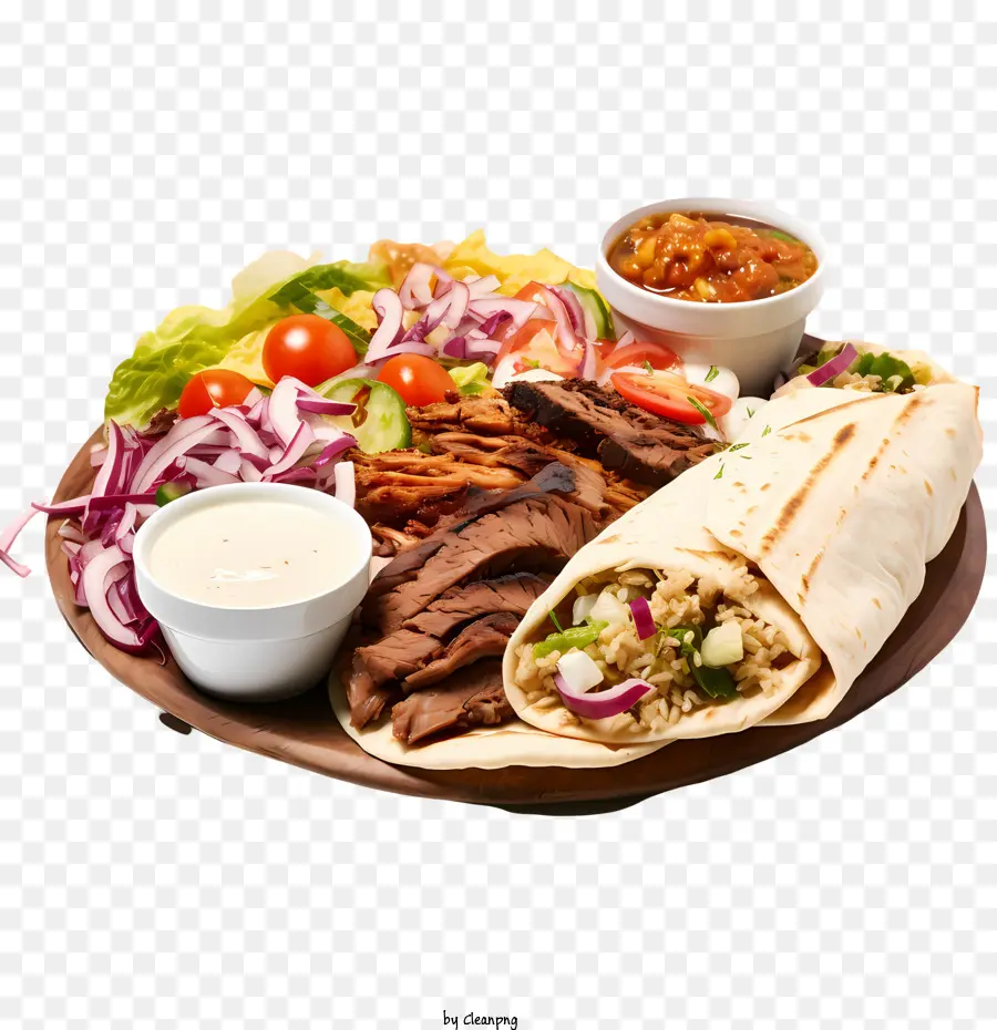 Día Nacional De Shawarma，Taco PNG