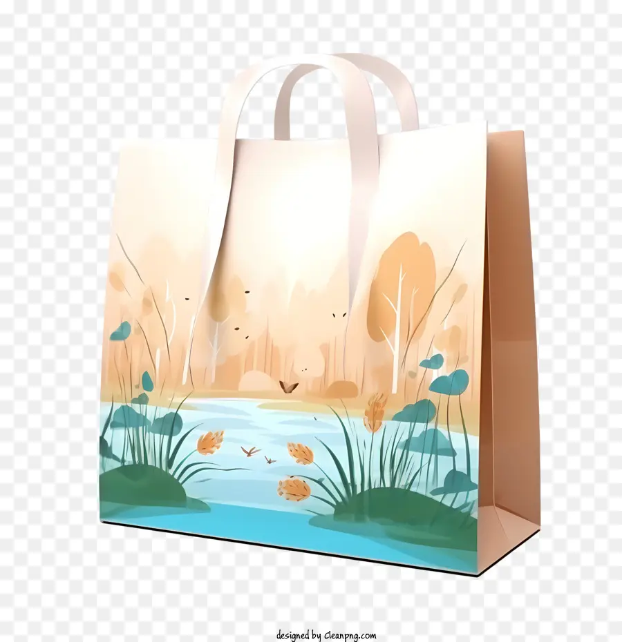 Bolsa De Papel Ecológico，Bolsa De Papel PNG