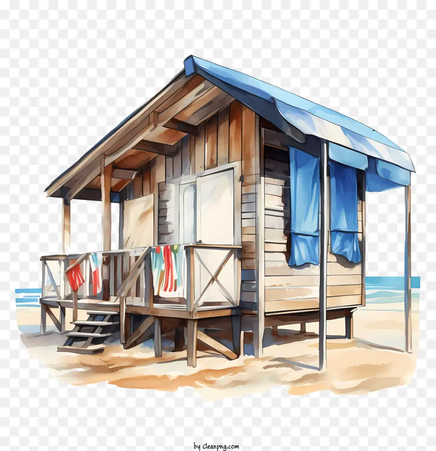 Beach Hut，Cabina PNG