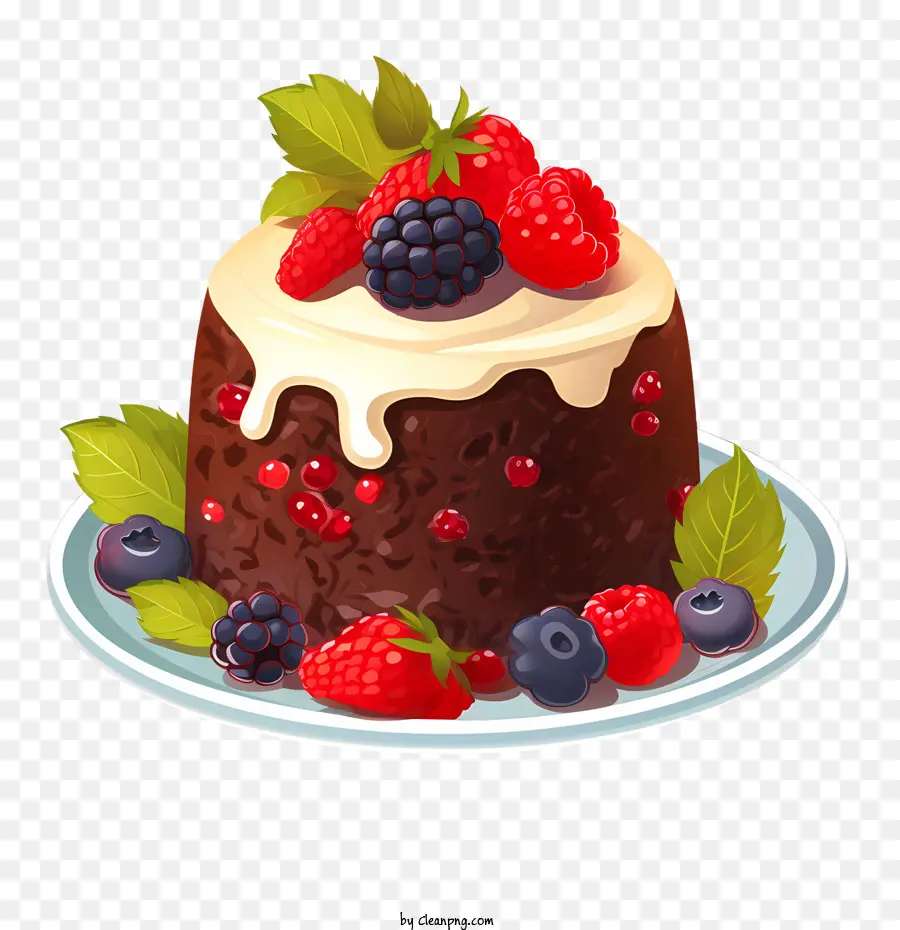 Pudín De Navidad，Pastel De Mousse De Chocolate PNG