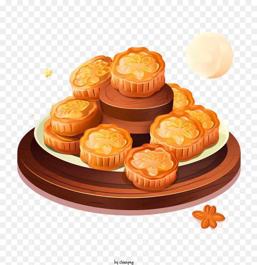 Mooncake，La Comida PNG