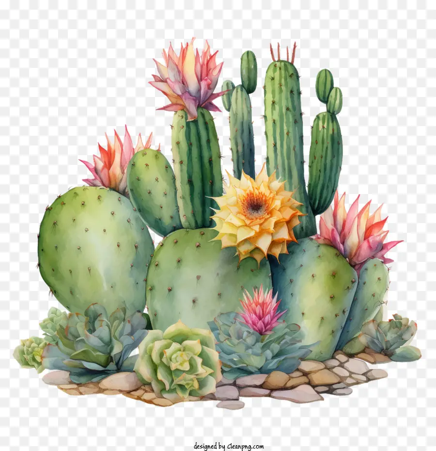 Suculento，Cactus PNG