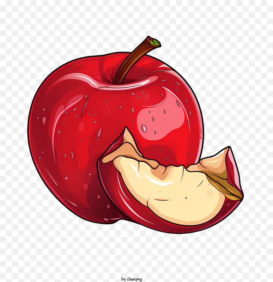 Comer Una Manzana Roja Día，Rojo PNG