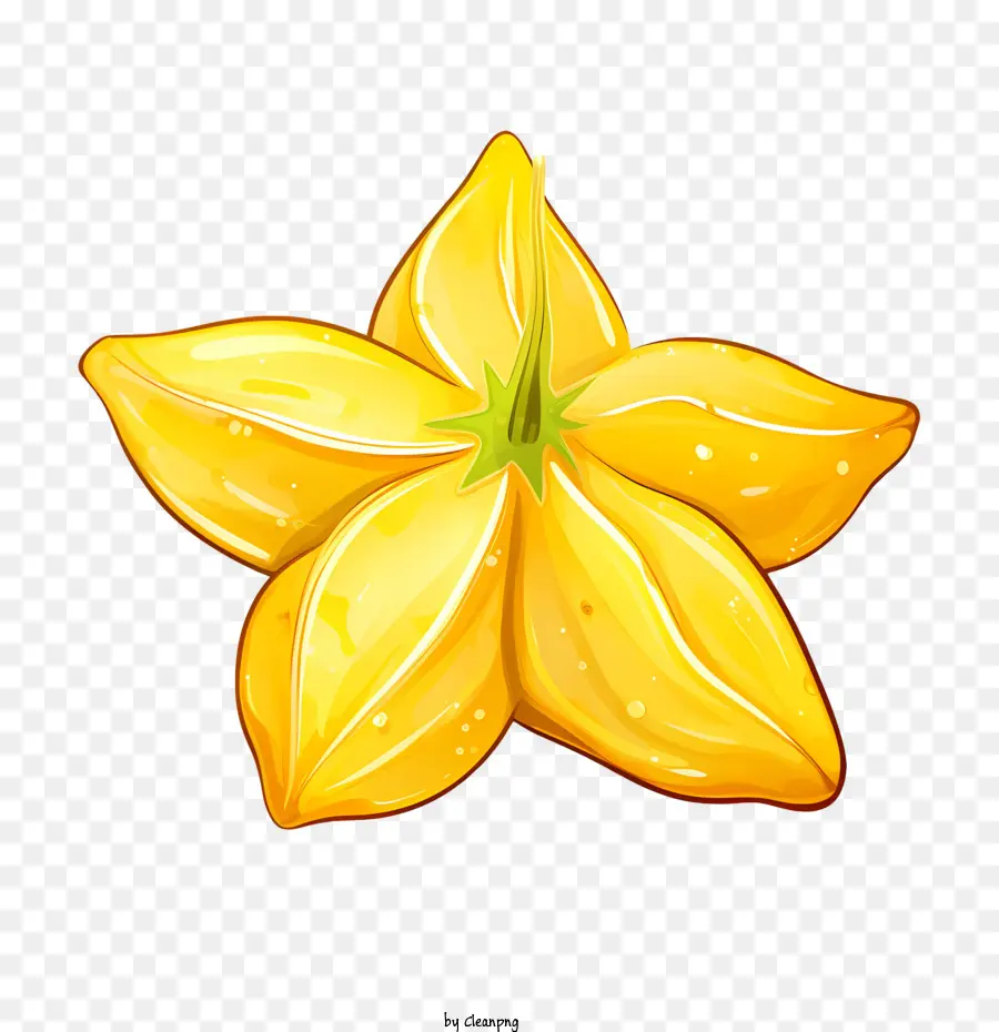 Carambola，Carambola Amarilla PNG