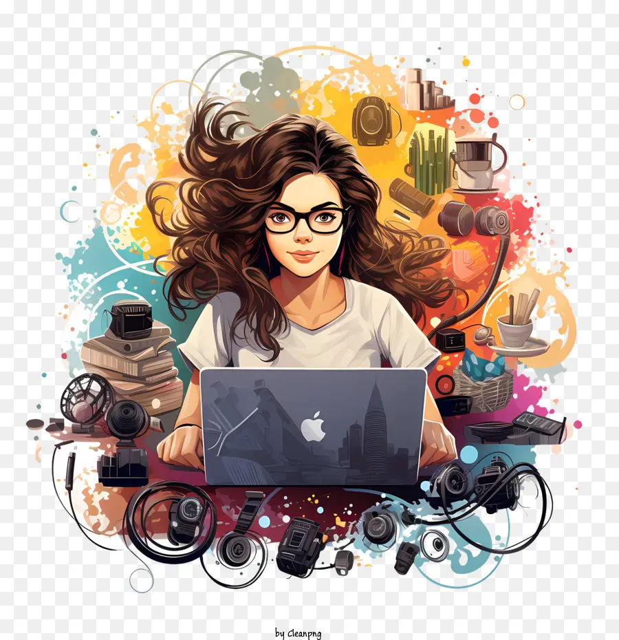 Internacional De Programadores Día，Mujer PNG