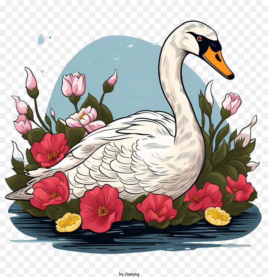 Swan，Cisne Blanco PNG