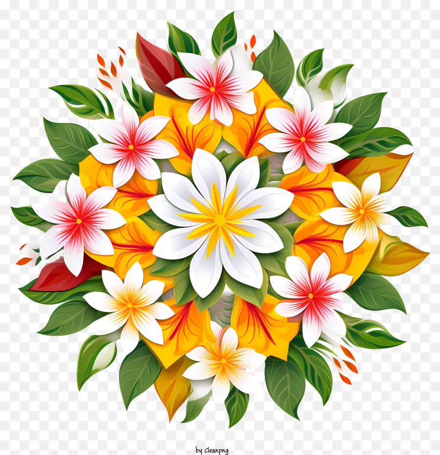 El Nombre Es Floral Rangoli，Onam PNG