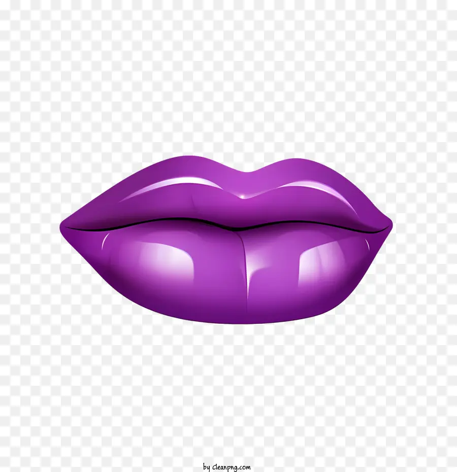 Labios Morados，Labios Rojos PNG