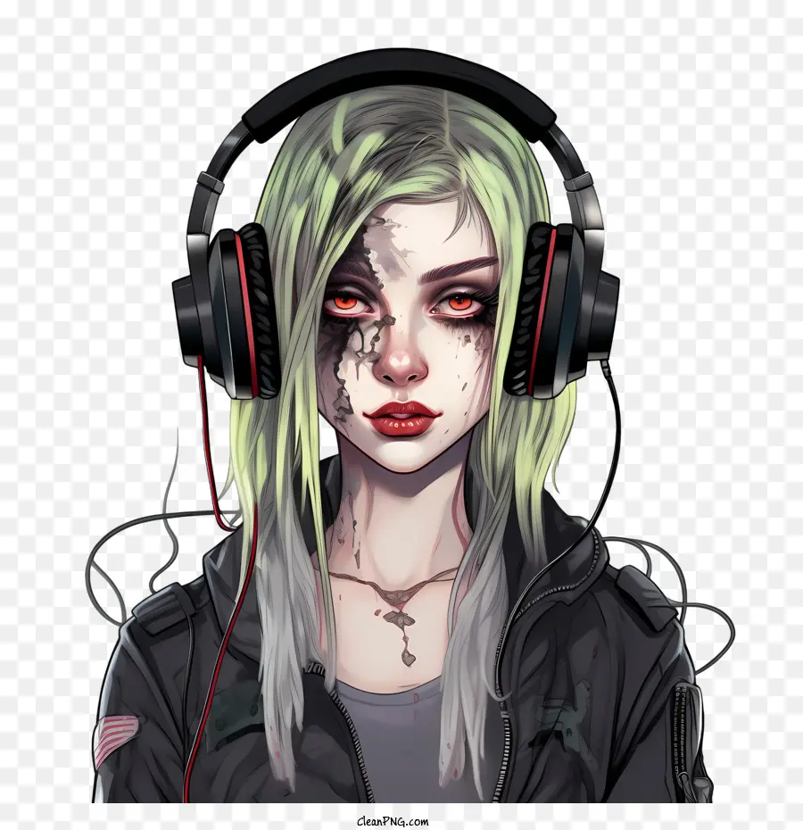 Chica Zombie，Chica Zombi PNG