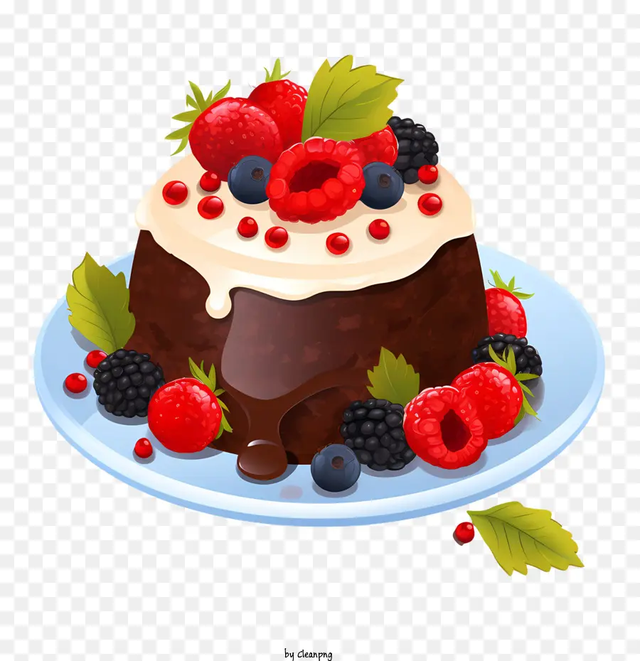 Pudín De Navidad，Pastel De Chocolate PNG