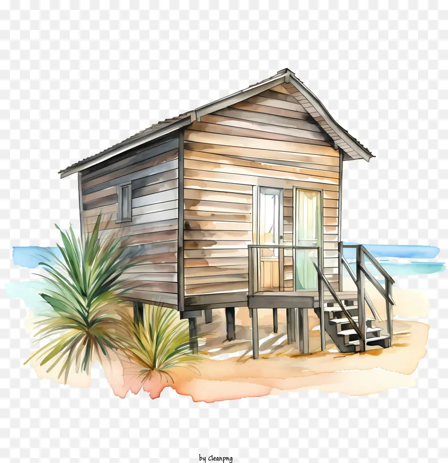 Beach Hut，Beach Cottage PNG