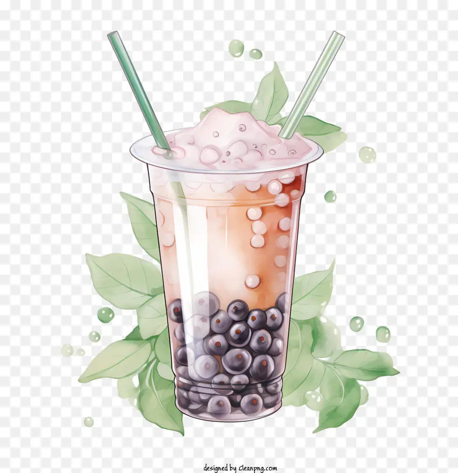 Burbuja Té Con Leche，Té De Frutas PNG