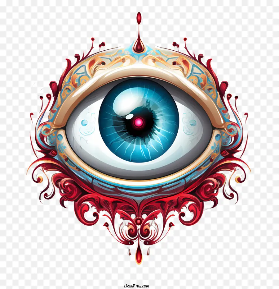 Globo Ocular De Halloween，Ojo PNG